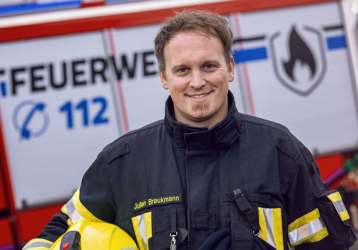 Julian Braukmann, Feuerwehr Wenden, stellv. Pressesprecher